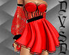 Corset Dress V2 in Red