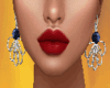 Blue Earrings Celebrate