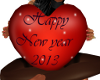 2013 new year heart pose