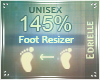 E~ Foot Scaler 145%