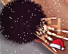 K: Black St.Claus fur
