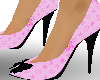 *T* Pink LV heels
