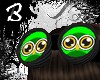 [B] Goggles Owl Green