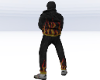 Fire Puffer Vest