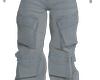 Q|LightBlue washed Cargo