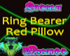 Ring Bearer Red Pillow