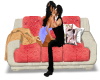 Kissing couch animated