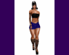 Purple Mini Skirt-RLL