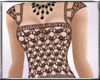 [E]Crochet Blk Dress S