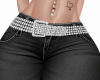 BAGGY JEANS + BELT
