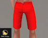 Red Summer Shorts