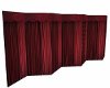 red curtain screen