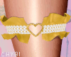 C~Yellow Love Garter