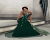 -FE- Emerald Wed Gown