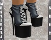 Blue Sneaker Boots