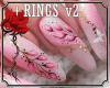 * Pink Nails + Rings v2
