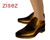 !z! brown men dress shoe