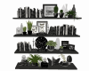Books Shelves +Decos
