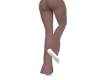peach rose track pants