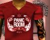 panic room red tshirt