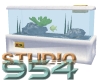 S954 Aquarium -Wht Stone
