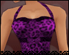 ~D~ Leopard Dress Purple