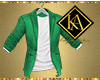 Casual green jacket