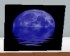 dark blue moon wallpaper