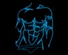 Neon Sign Muscular Guy