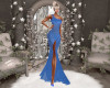 Bridesmaid Blue Gown