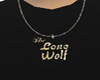 the lone wolf necklace