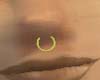 Gold Piercing Ring Nose