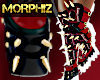 M - Red SpikedStompers