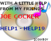 COCKER~HELP FROM FRIENDS