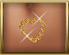 !XXXL Gold belly heart
