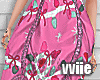 v.e Xmas Pink Skirt