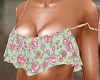 Mint Floral Mini Top