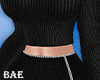 B| Black Knit Skirt RL