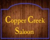 Copper Creek Saloon Sign