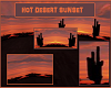 HOT DESERT SUNSET