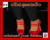 WE! heidi heels red