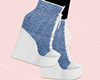 Alone Denim Boots