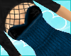 blue corset fishnet