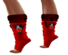 Red-black socks UA