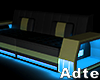 [a] Neon Light Couch Blu