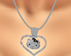 Diamond kitty Necklaces