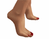 Sexy Glitter Red feet