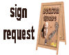 !Sign request Beacon