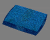 Animated Pillow blue