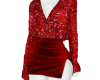 Red Dress Glitter